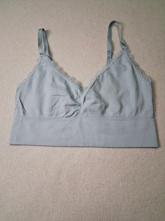 Other - Light Blue Lace-Trim Bralette - Women Intimates